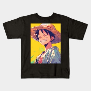 Pirate Odyssey: Anime-Manga Legacy, Mythical Islands, and Swashbuckling Excitement Kids T-Shirt